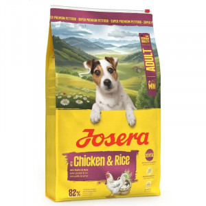JOSERA MINIWELL MINI CHICKEN & RICE sausā barība suņiem Vista 10kg